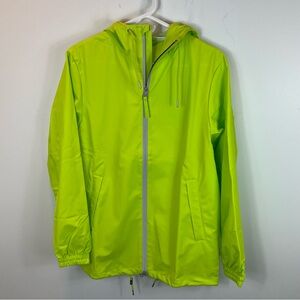 RAINS Storm Breaker Hooded Jacket Reflective Digital Lime (Unisex)